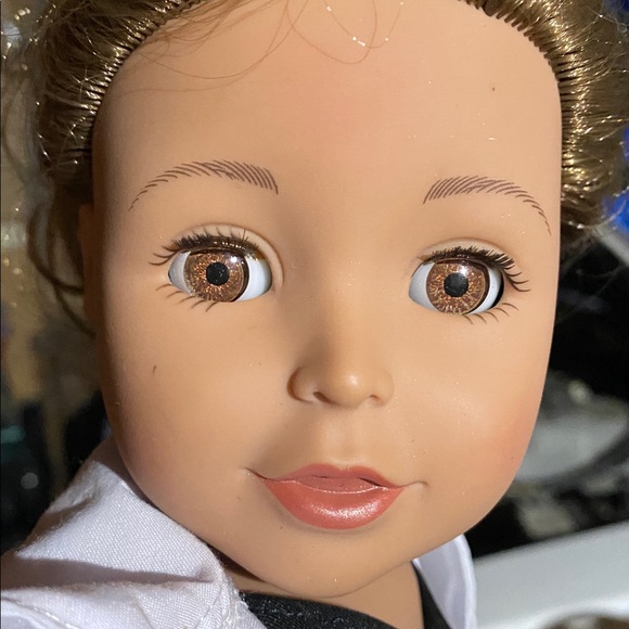 Adora 18” doll with many accessories used but good shape. Ice skate luggage etc - Picture 13 of 15